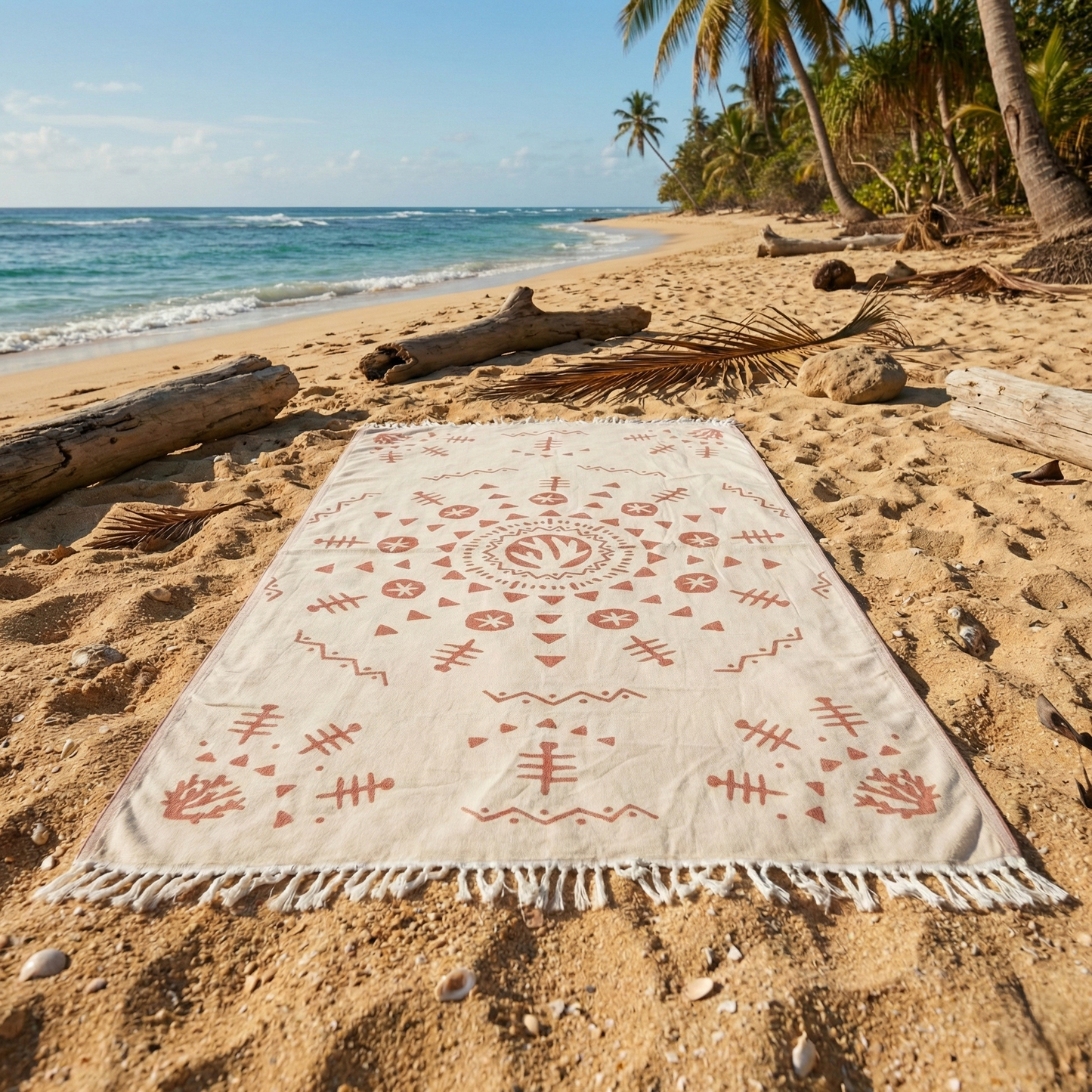 Chakra Turkish Towel – Handwoven Natural Cotton | 2026 New Collection