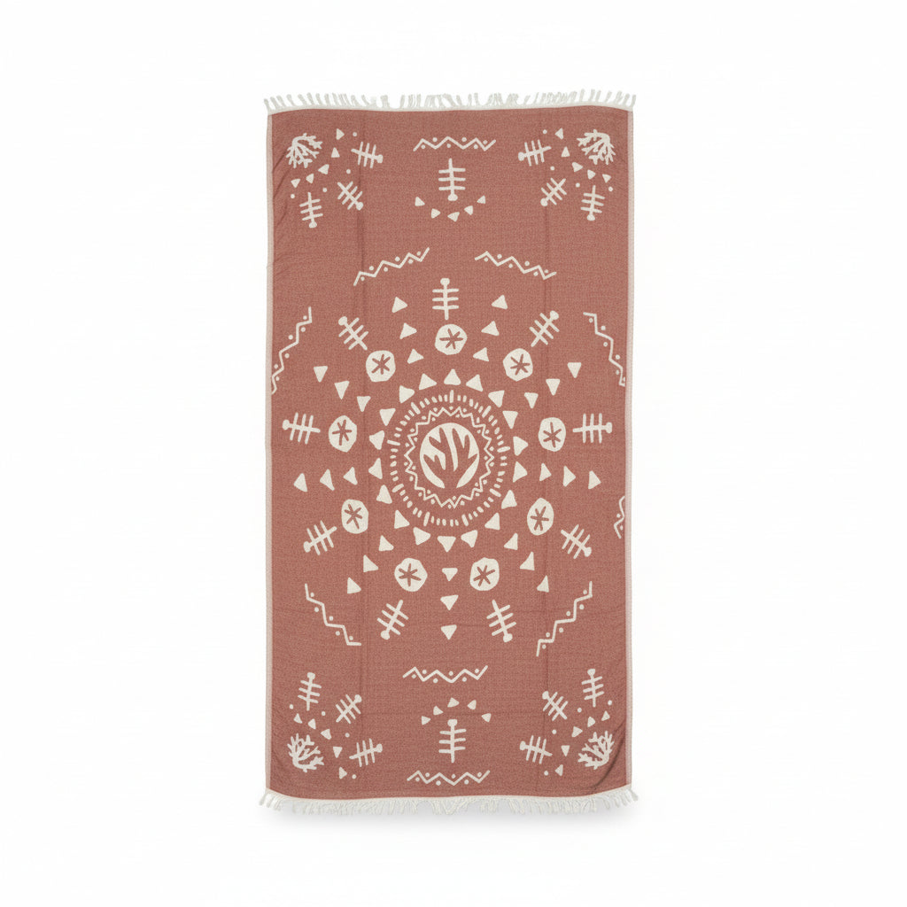 Chakra Turkish Towel – Handwoven Natural Cotton | 2026 New Collection
