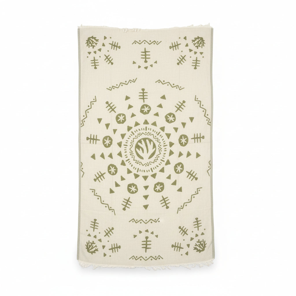 Chakra Turkish Towel – Handwoven Natural Cotton | 2026 New Collection