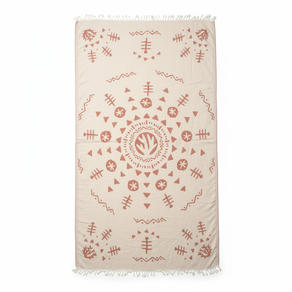 Chakra Turkish Towel – Handwoven Natural Cotton | 2026 New Collection