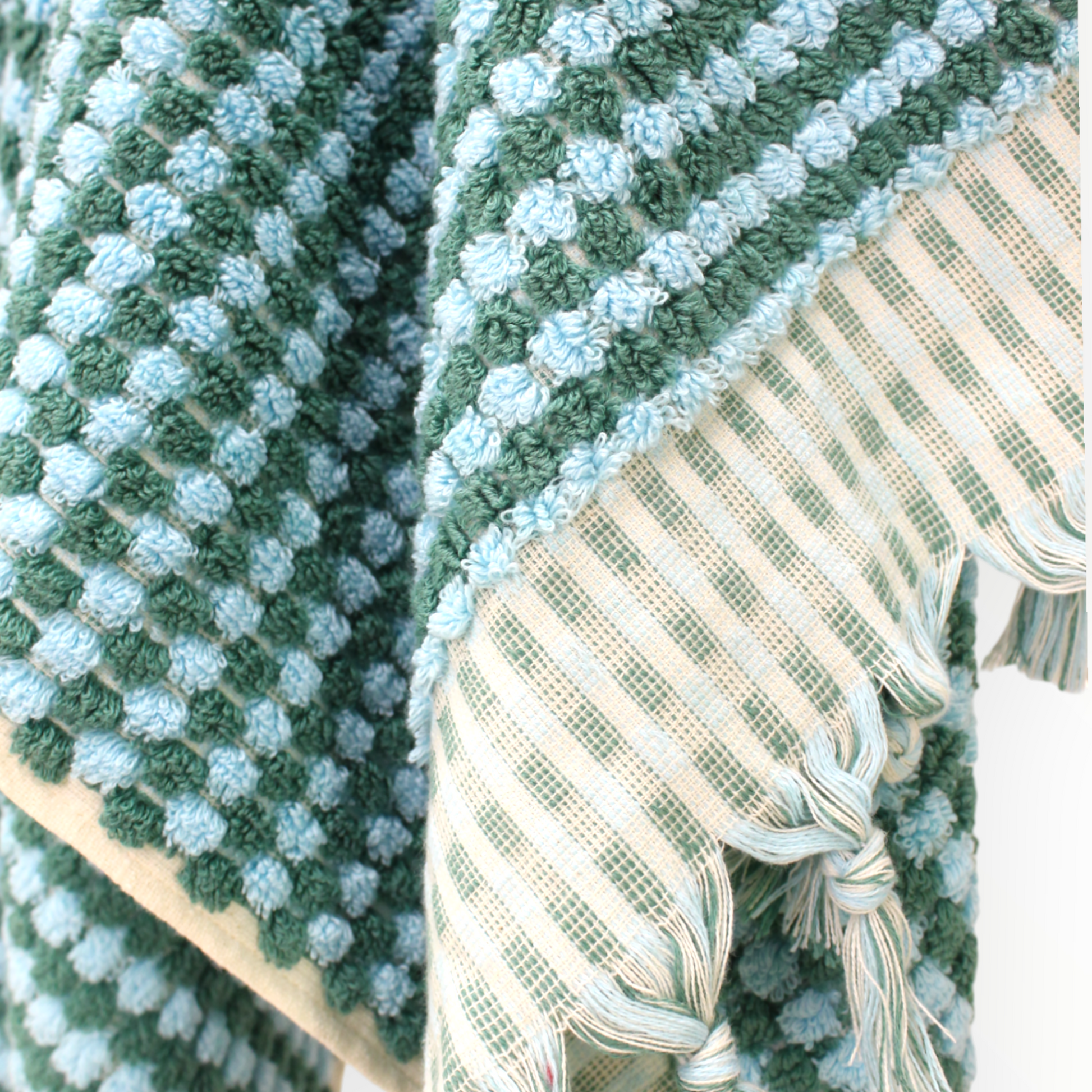 Turkish Terry Towel Shopping Bag & Beach Bag – Dervis Natural Textile