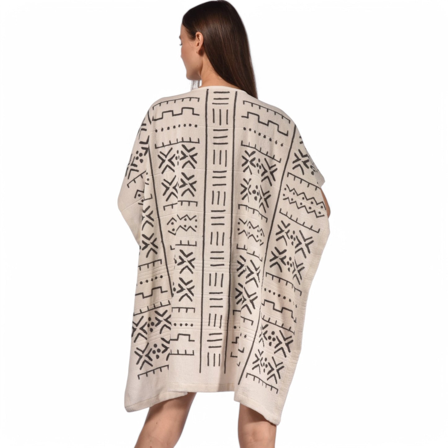 Ethno-Chic Turkish Towel Poncho