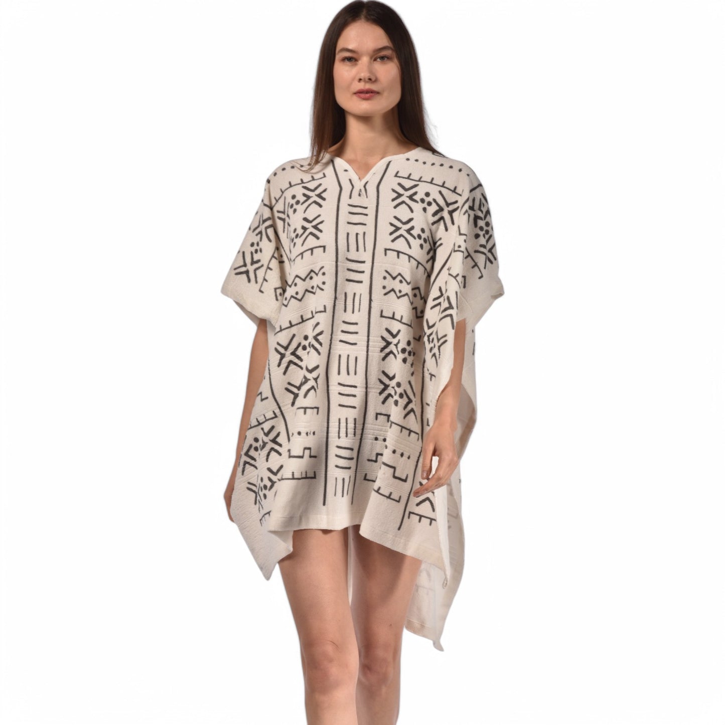 Ethno-Chic Turkish Towel Poncho