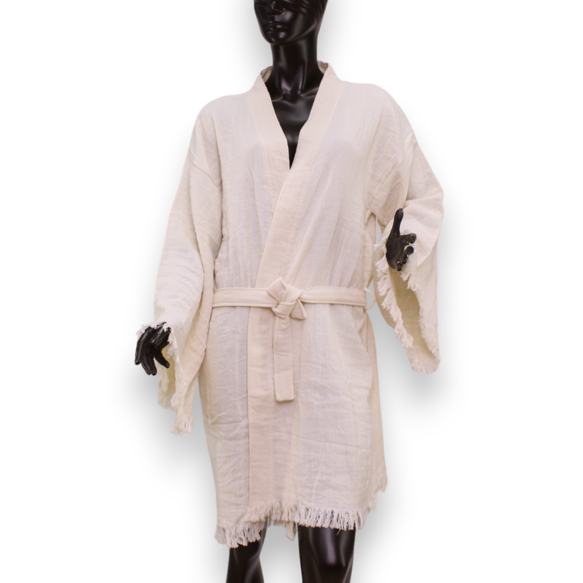 Dervis Turkish Towel Kimono Bathrobe