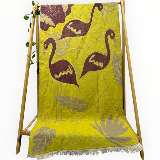Flamingo Pestemal Turkish Towel