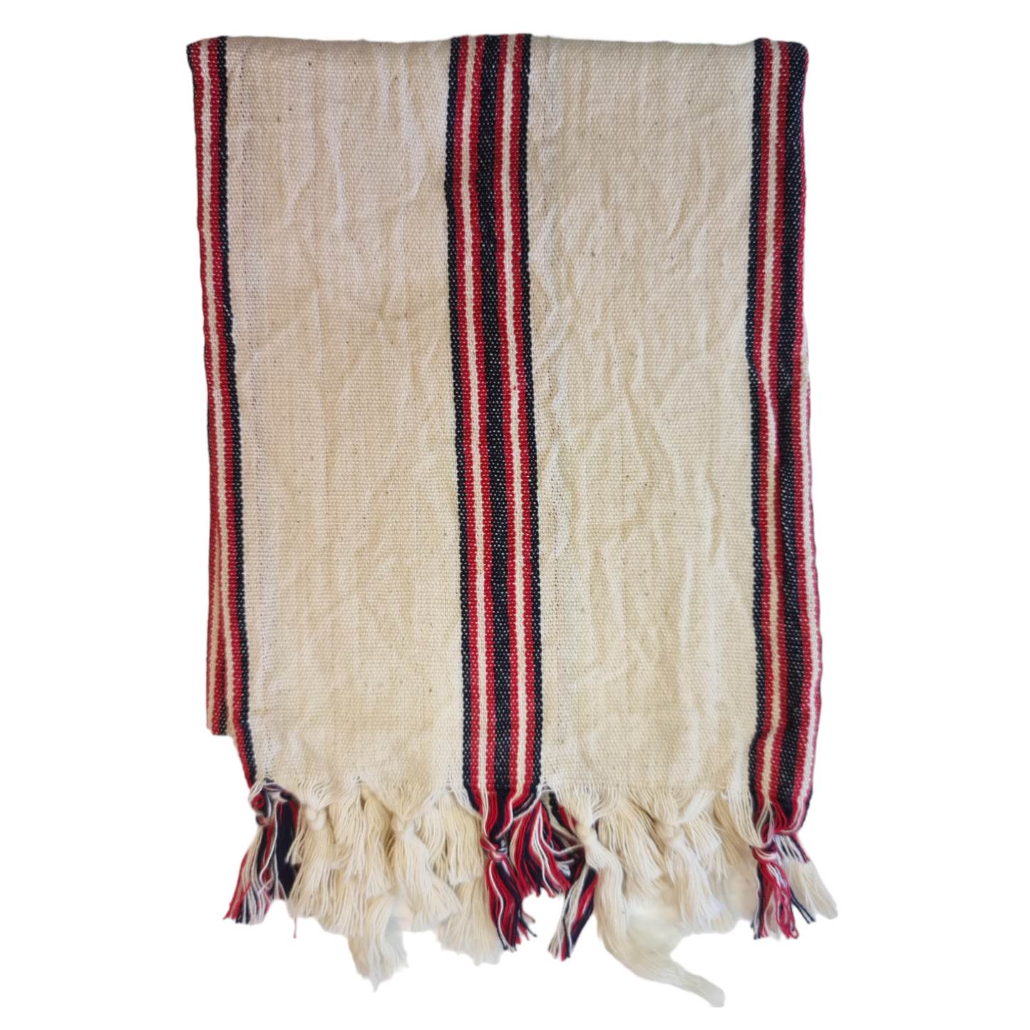 Hand-Woven Linen Stripe Hand Towel