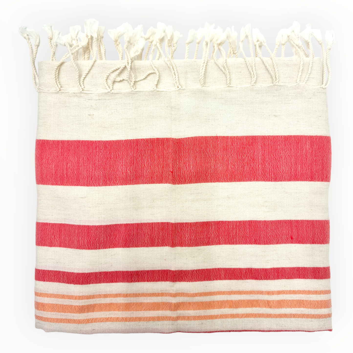 Hand-Woven Linen Turkish Towel Hammam Towel