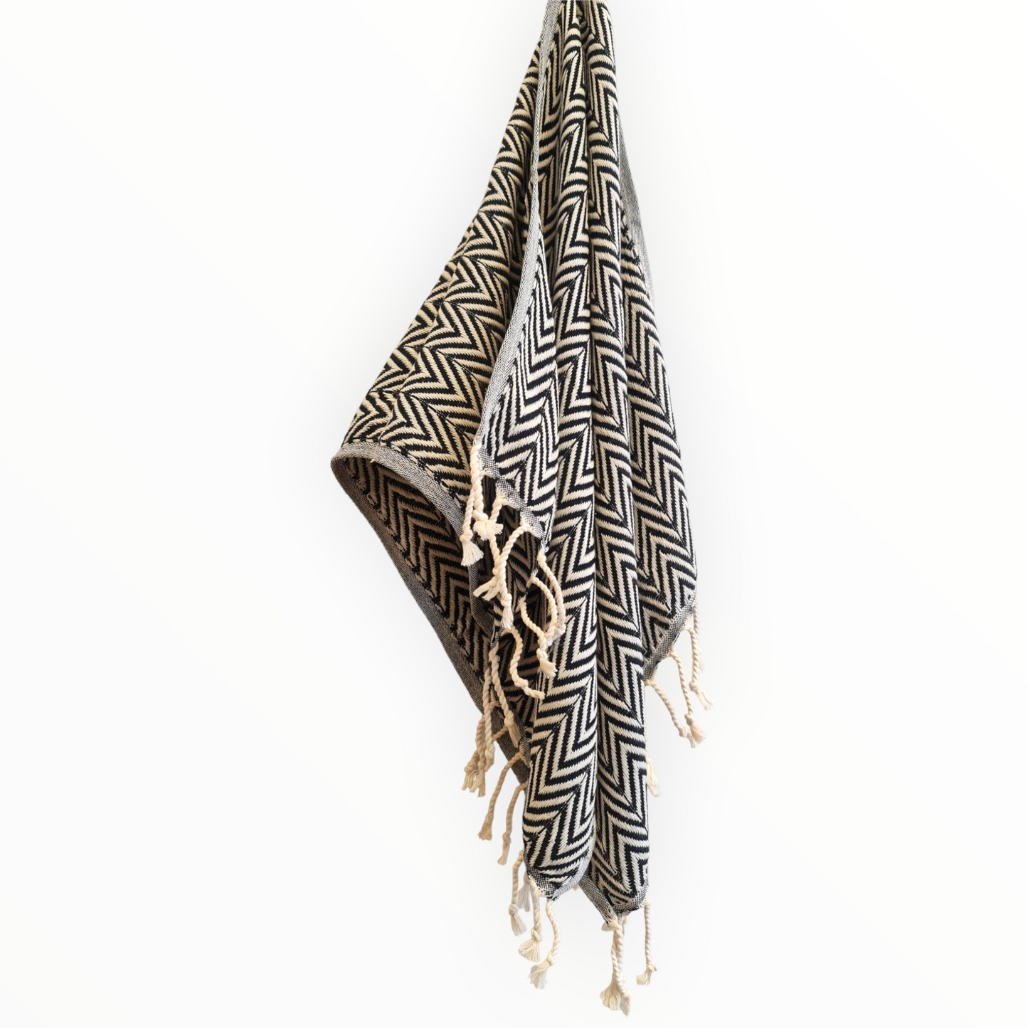 Hand-Woven Natural Turkish Cotton Hand Towel