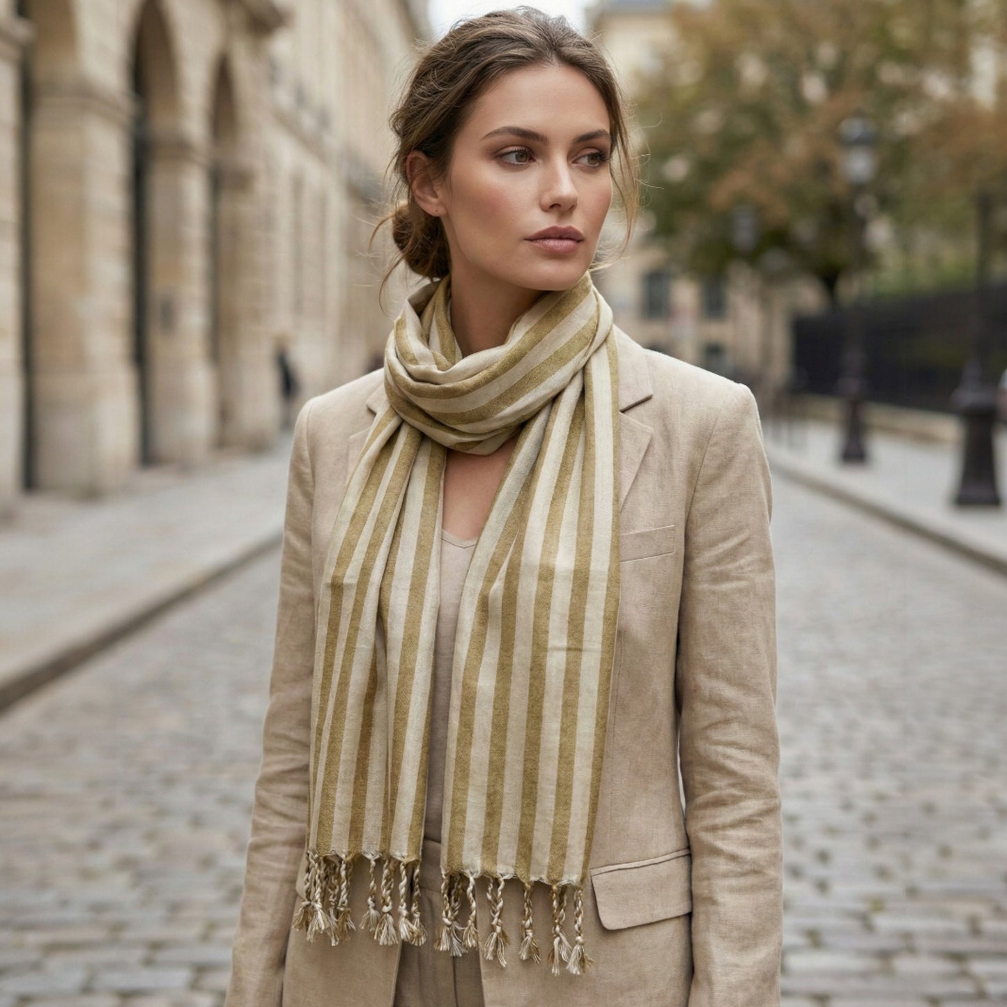Handwoven Anatolian Silk Scarf – Limited Heritage Collection