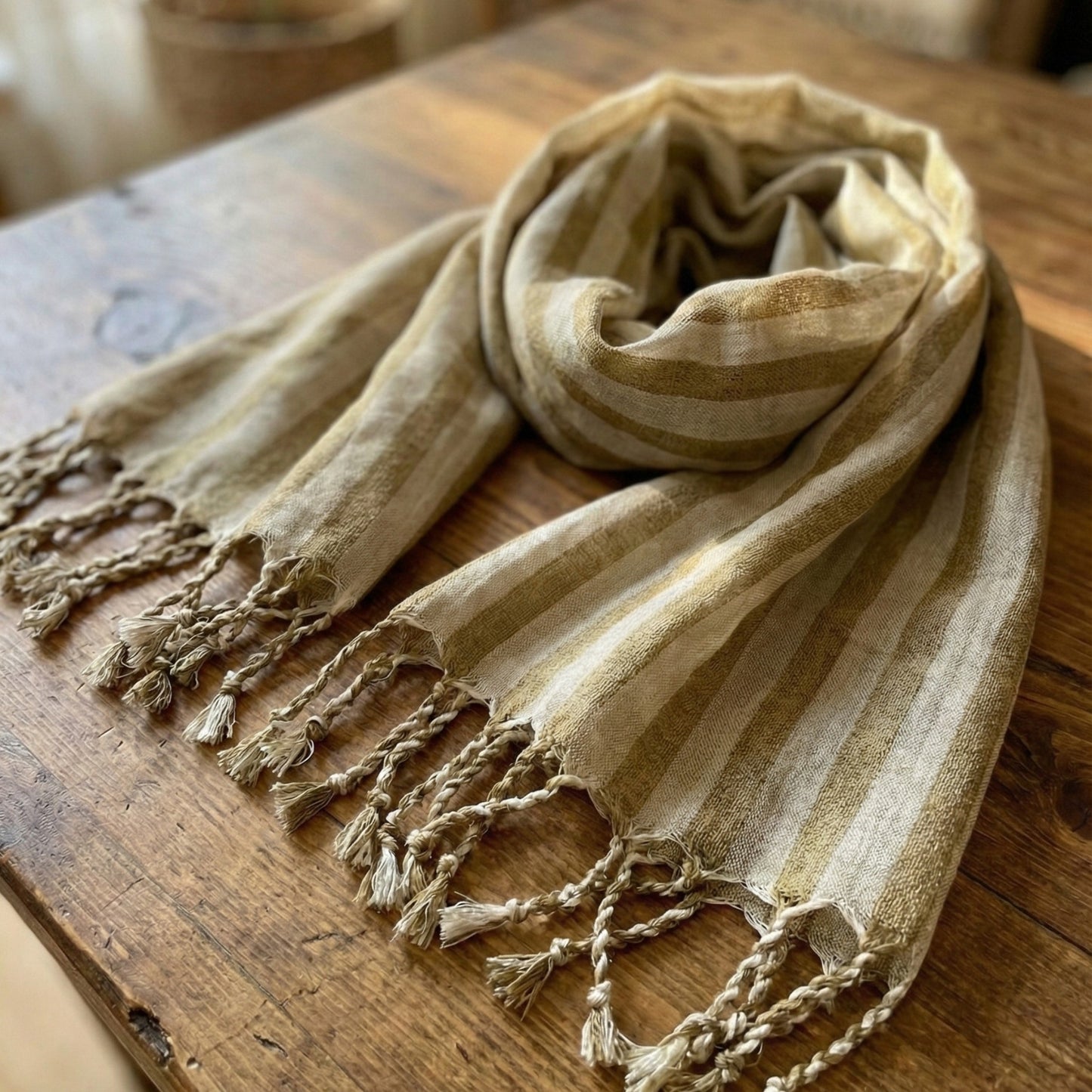 Handwoven Anatolian Silk Scarf – Limited Heritage Collection