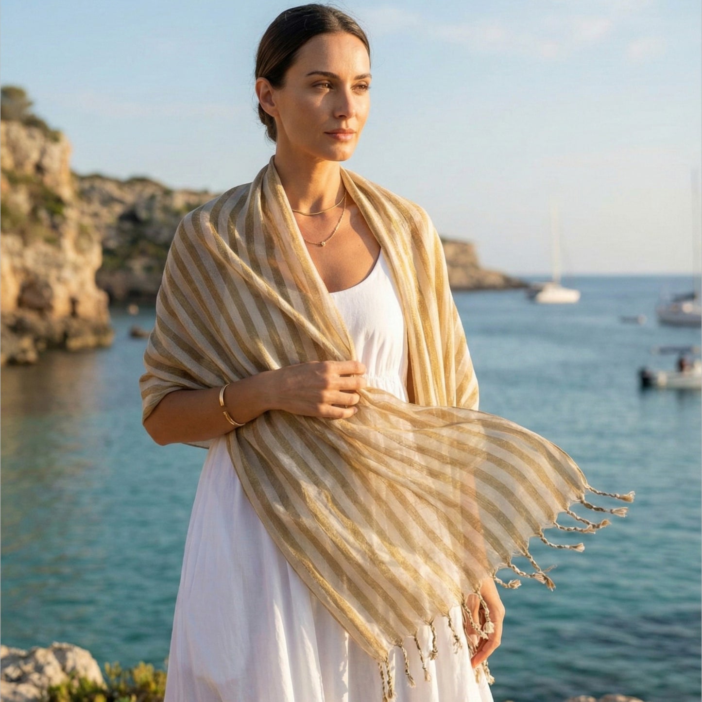 Handwoven Anatolian Silk Scarf – Limited Heritage Collection