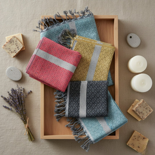 Handwoven Natural Cotton Hand Towel