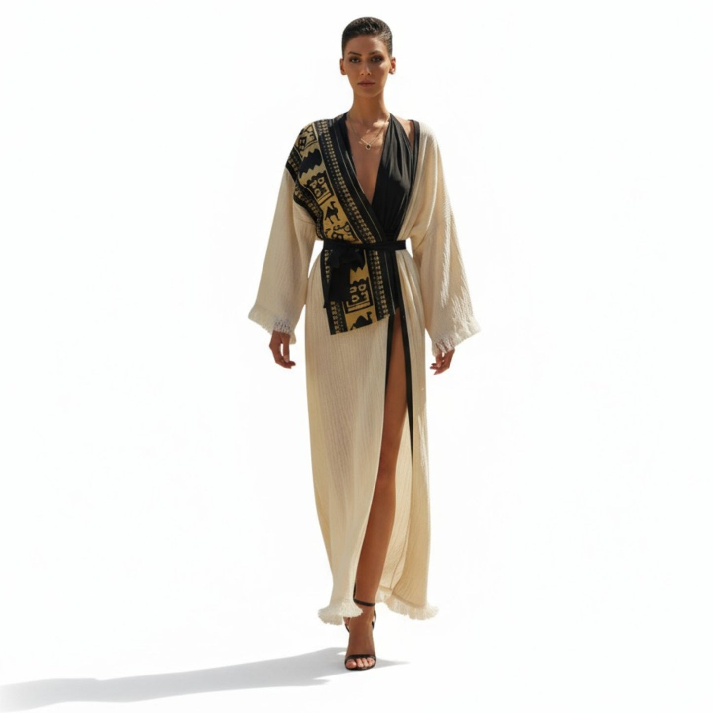 Handwoven Ottoman Palace Kaftan Kimono – Limited Collection