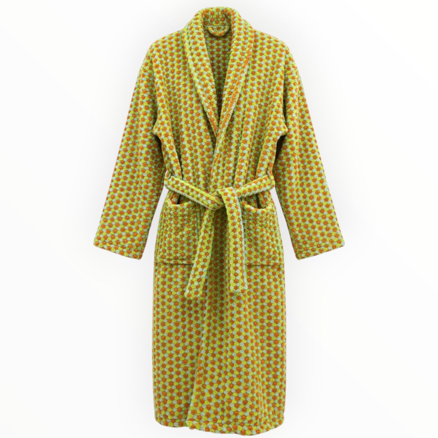 Turkish Terry Bathrobe Shawl Collar, Unisex, Premium Cotton