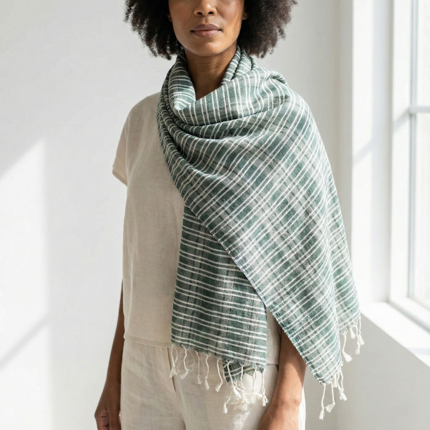 Handwoven Anatolian Silk Scarf – Limited Heritage Collection