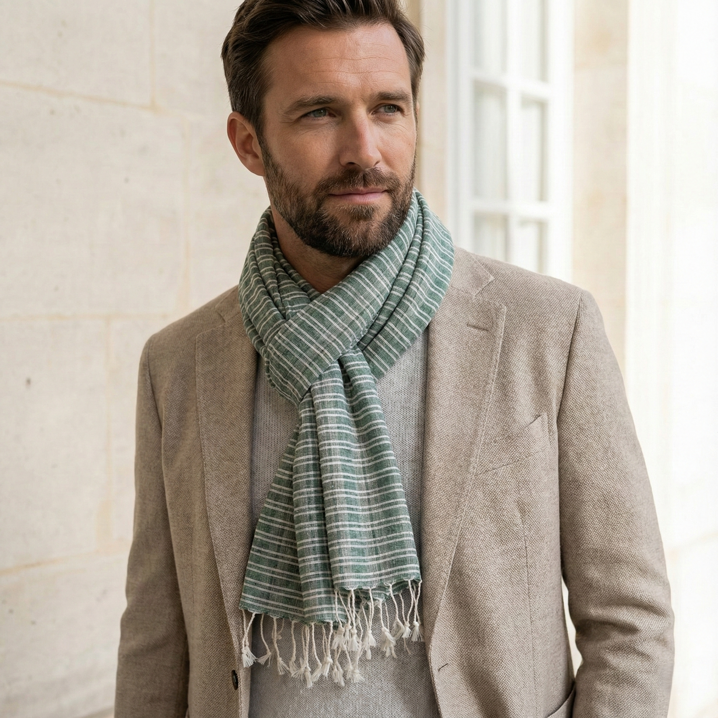 Handwoven Anatolian Silk Scarf – Limited Heritage Collection