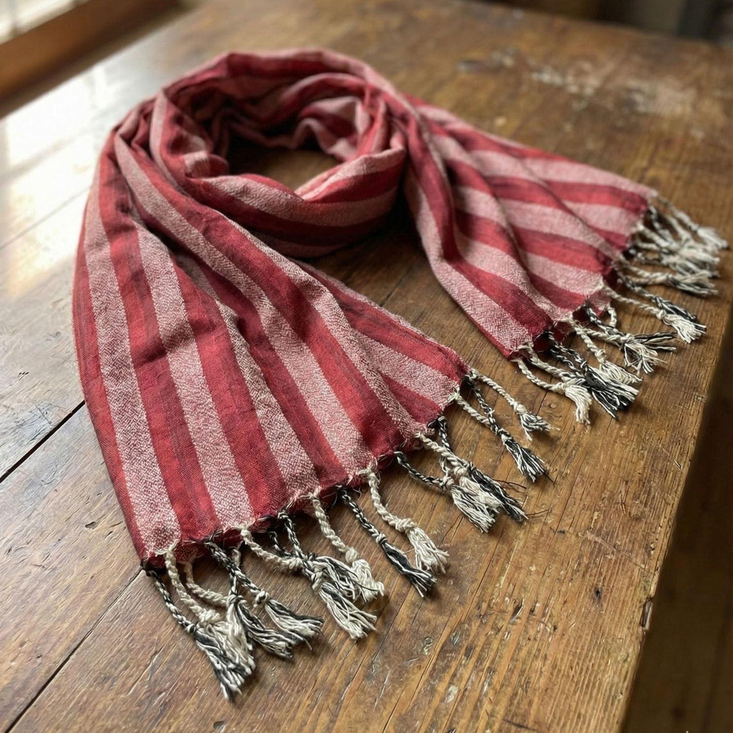 Handwoven Anatolian Silk Scarf – Limited Heritage Collection