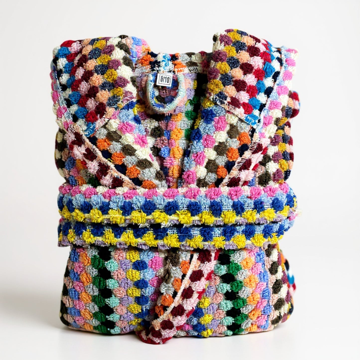 Handwoven Natural Turkish Cotton Terry Kids Bathrobe – PomPom Design