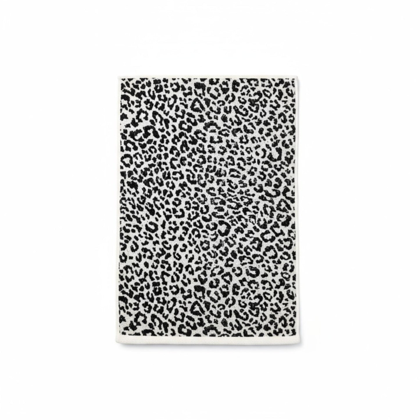 Leopard Design Hand & Face Towel – Natural Turkish Cotton, Limited Edition