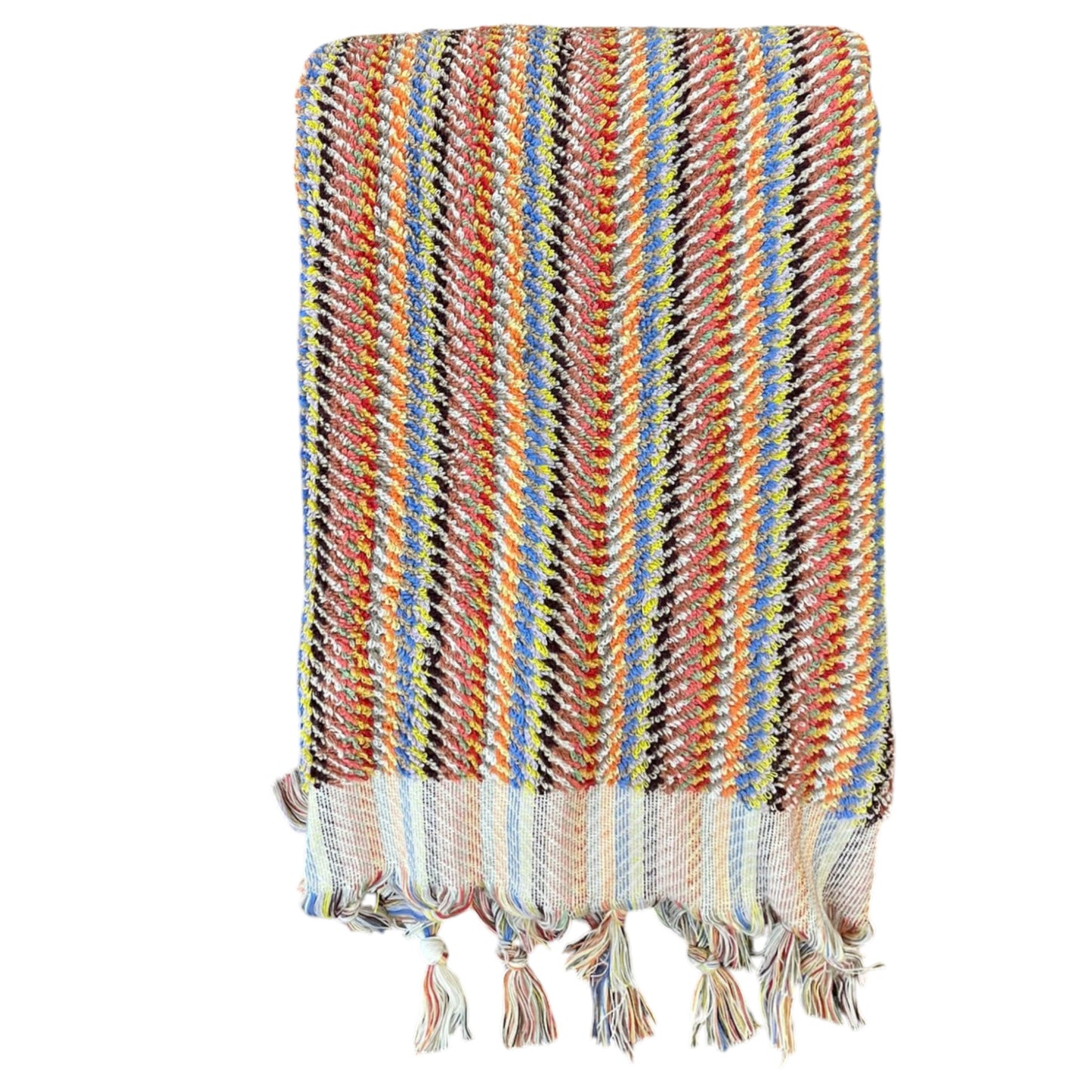 Natural Cotton Hand-Woven Turkish Terry Towel – Autumn Collection