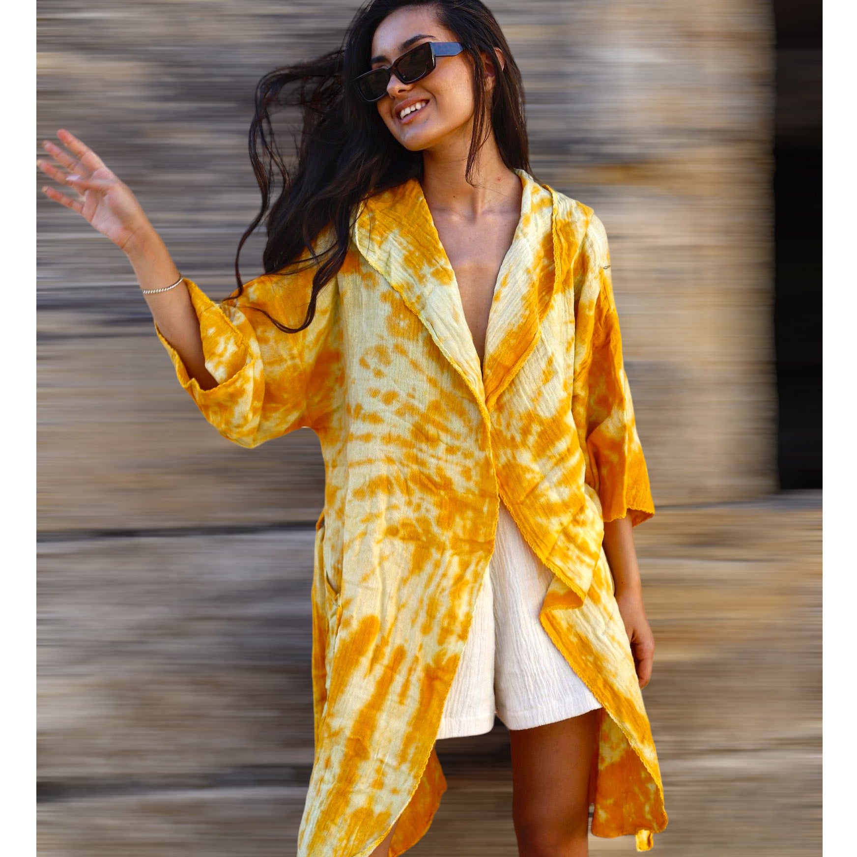 Gold hotsell beach kaftan