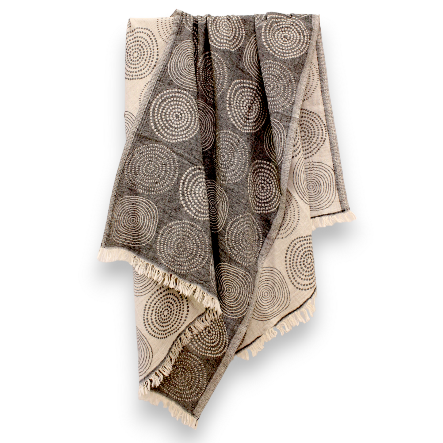 Natural Cotton Mandala Turkish Towel Pestemal