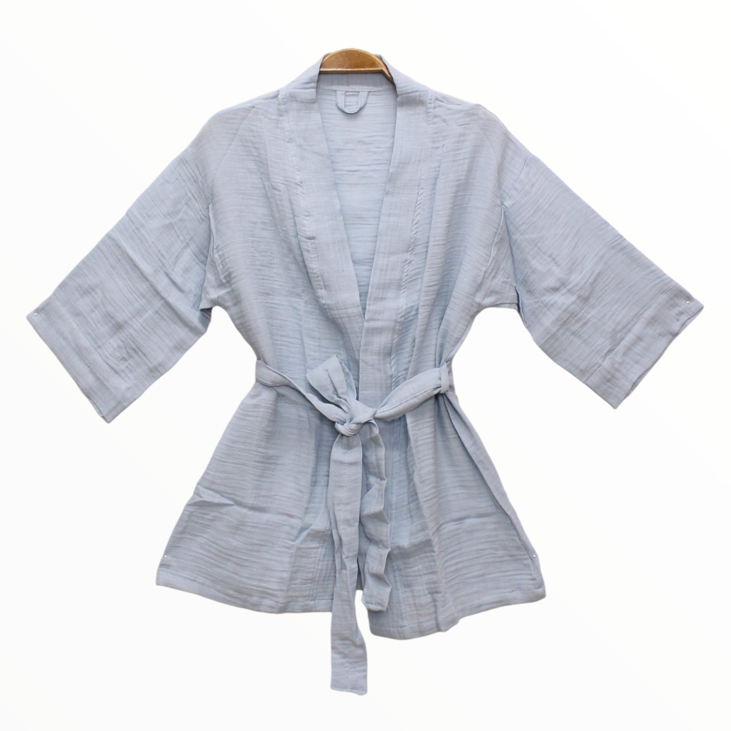 Natural Cotton Muslin Kimono Jacket