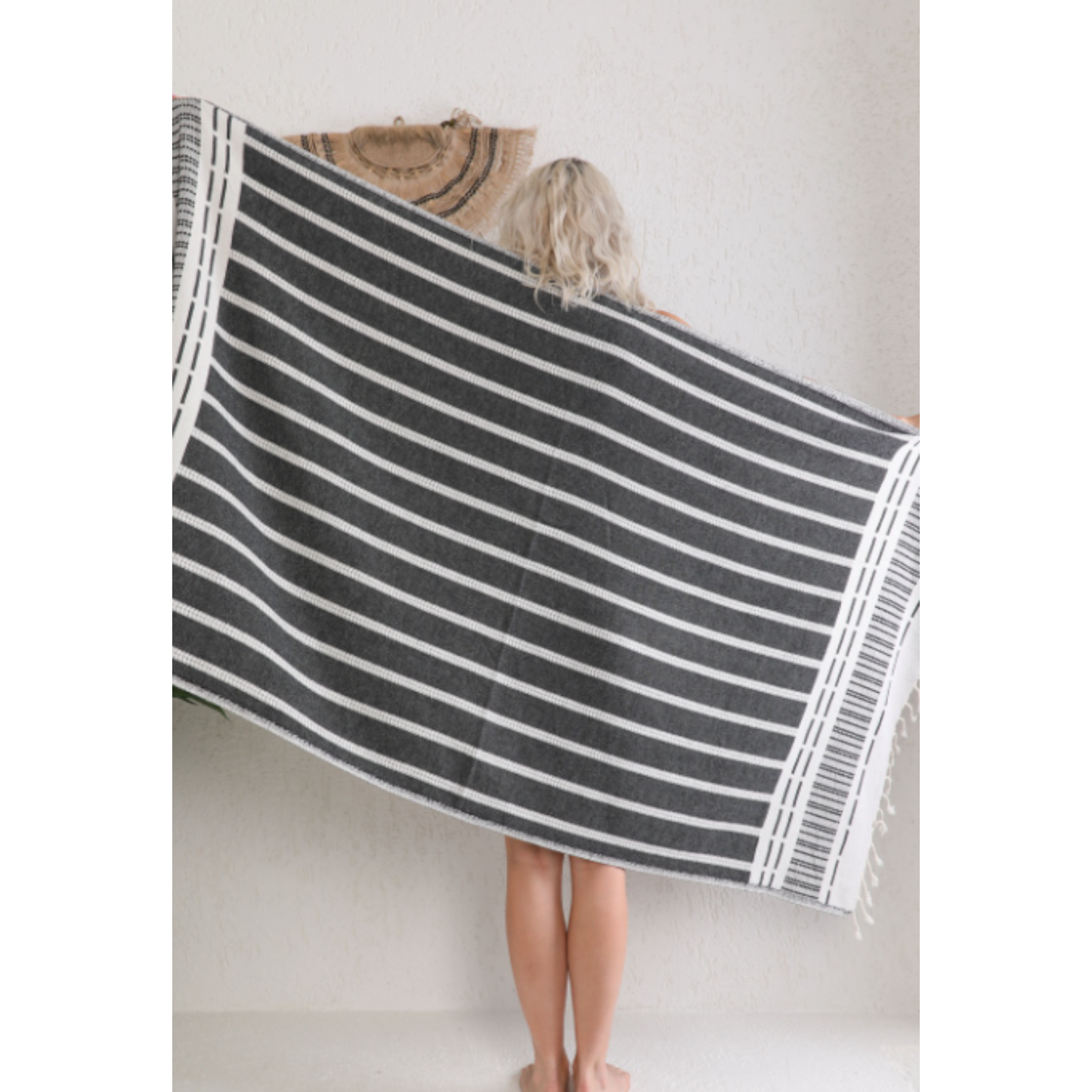 Natural Cotton Turkish Towel Pestemal