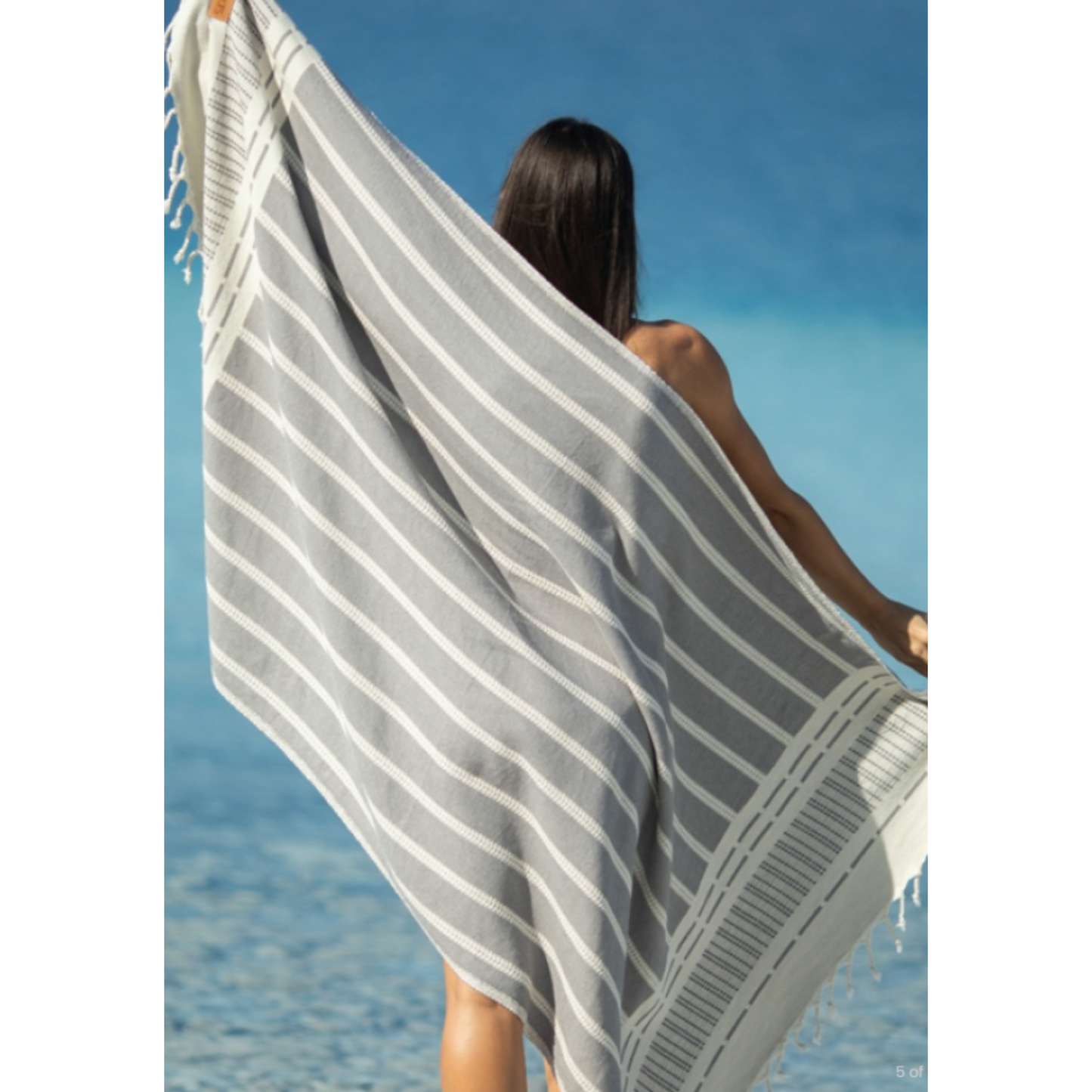 Natural Cotton Turkish Towel Pestemal