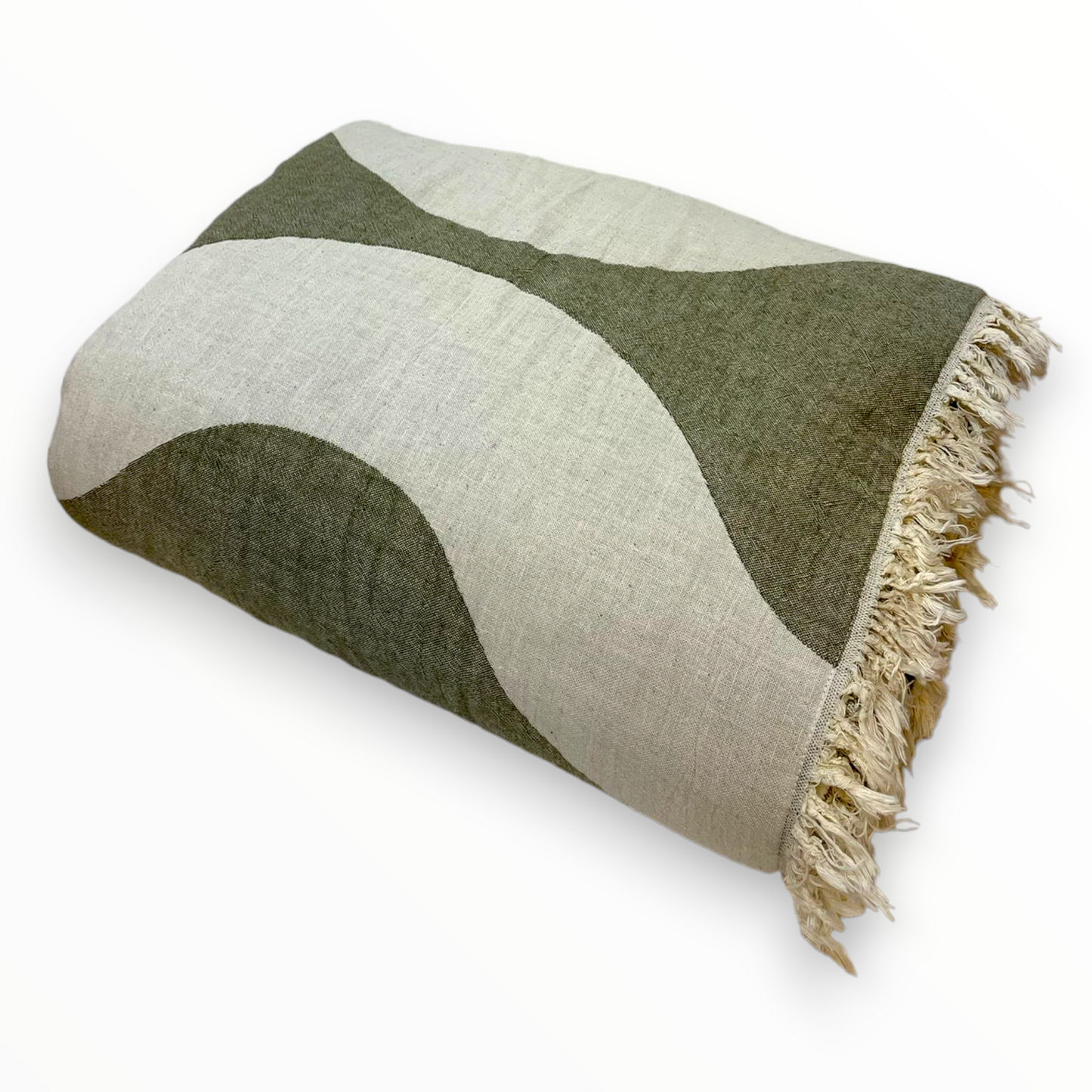 Natural Cotton Wellsoft Double Side Blanket Throw