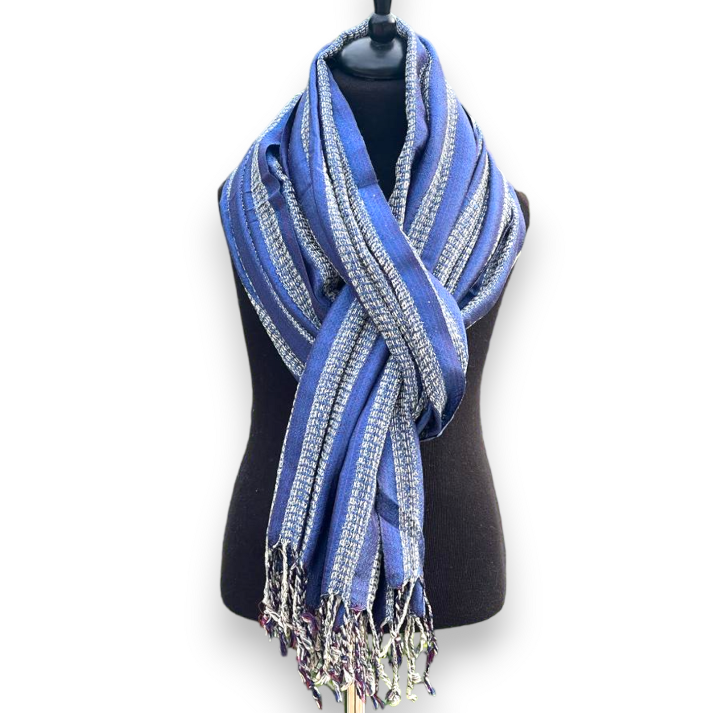 Pure Silk Hand-Woven Scarf from Antochia