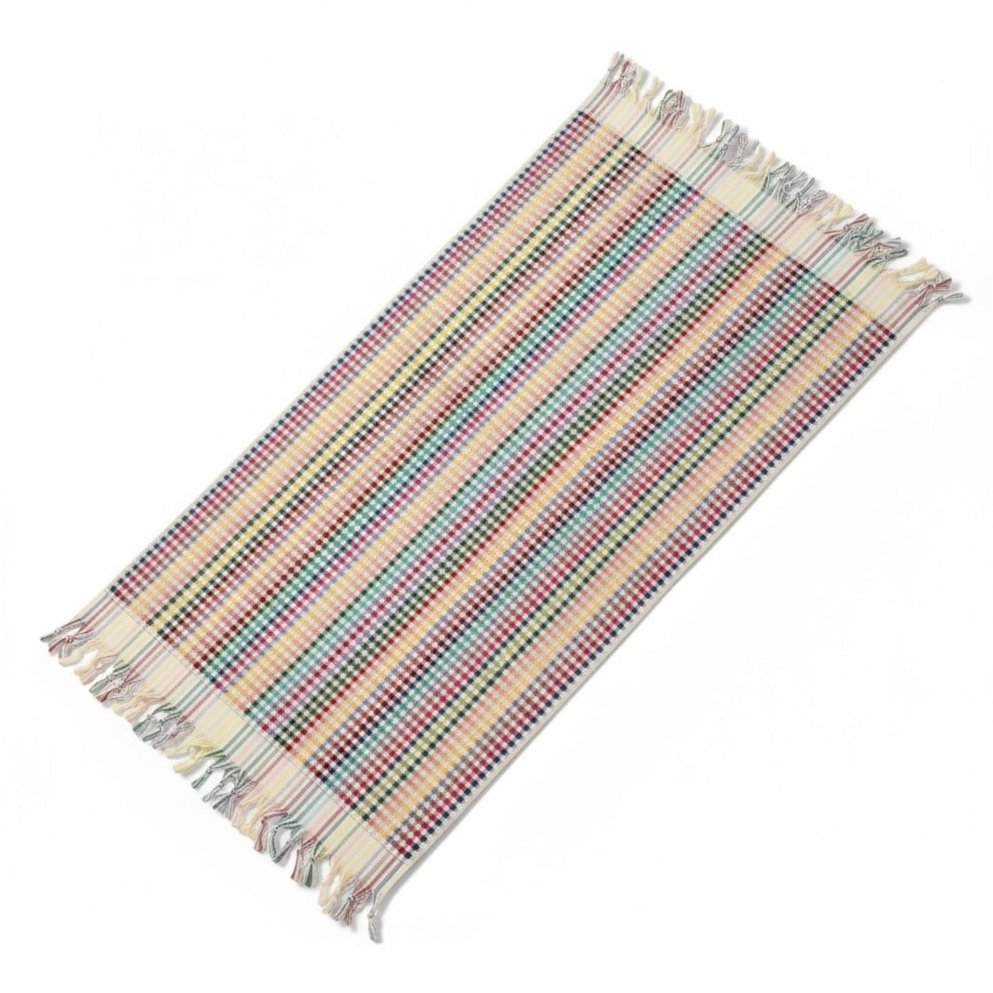 Turkish Hammam Bath Terry Towel Red Shades Dotted