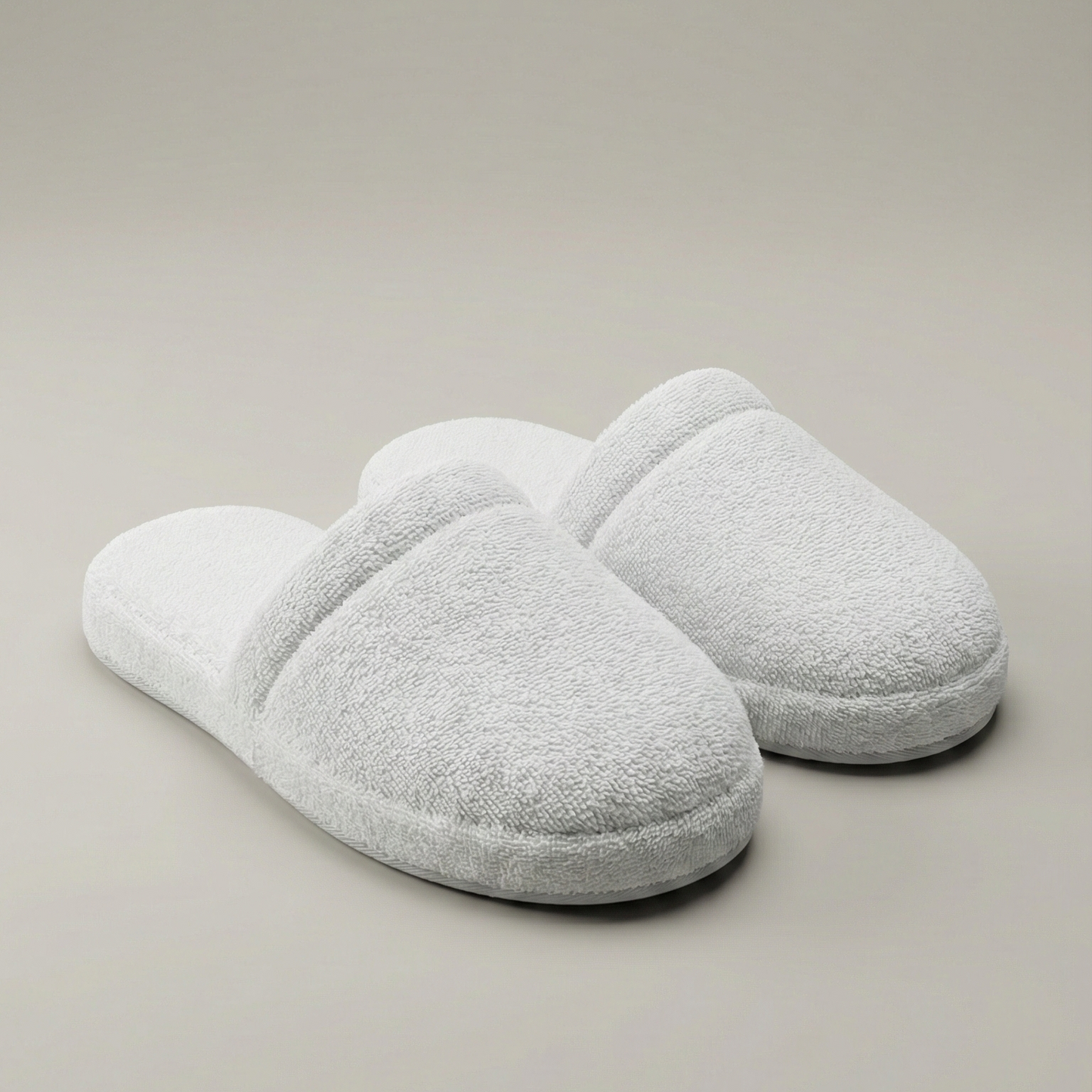 Turkish Terry Towel Slippers — Ultra Soft, Natural Cotton, Cozy & Hygienic