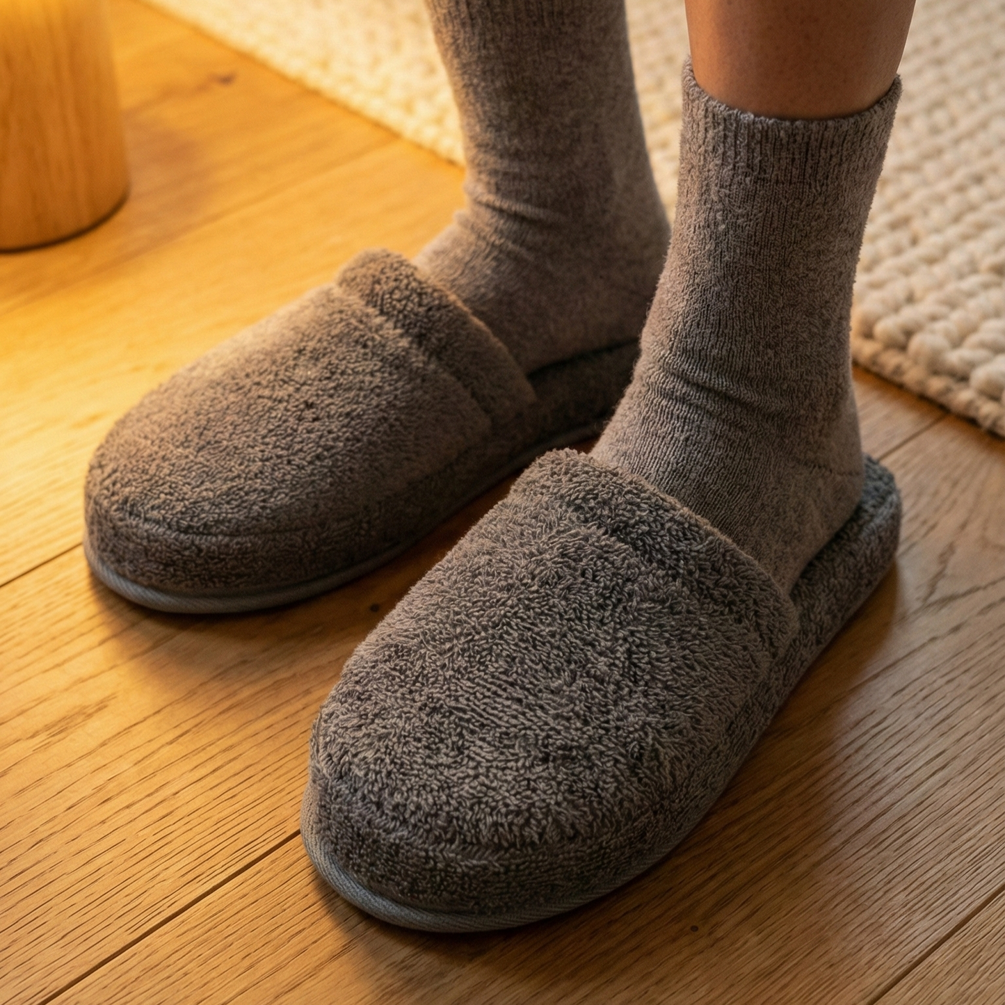 Turkish Terry Towel Slippers — Ultra Soft, Natural Cotton, Cozy & Hygienic