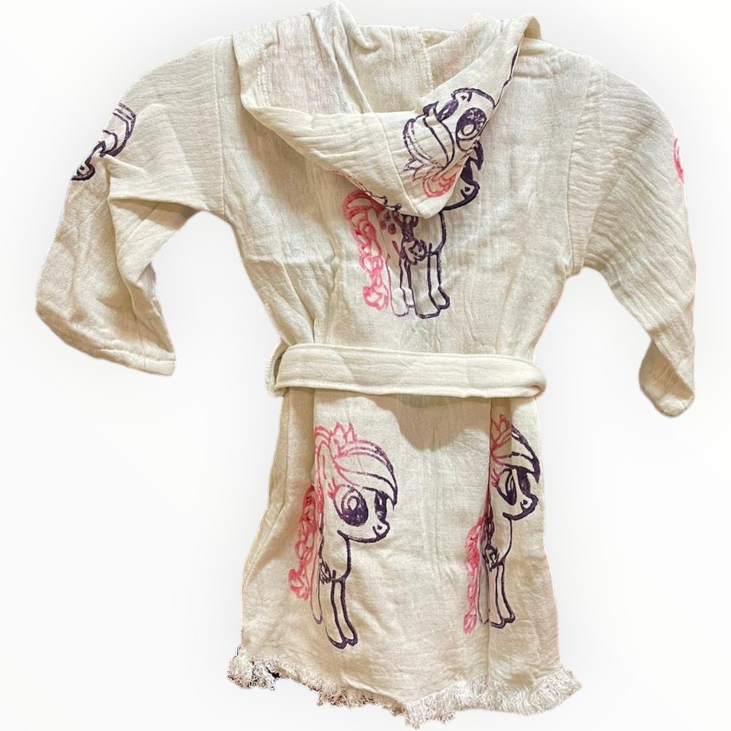 Turkish Towel Kids Bathrobe