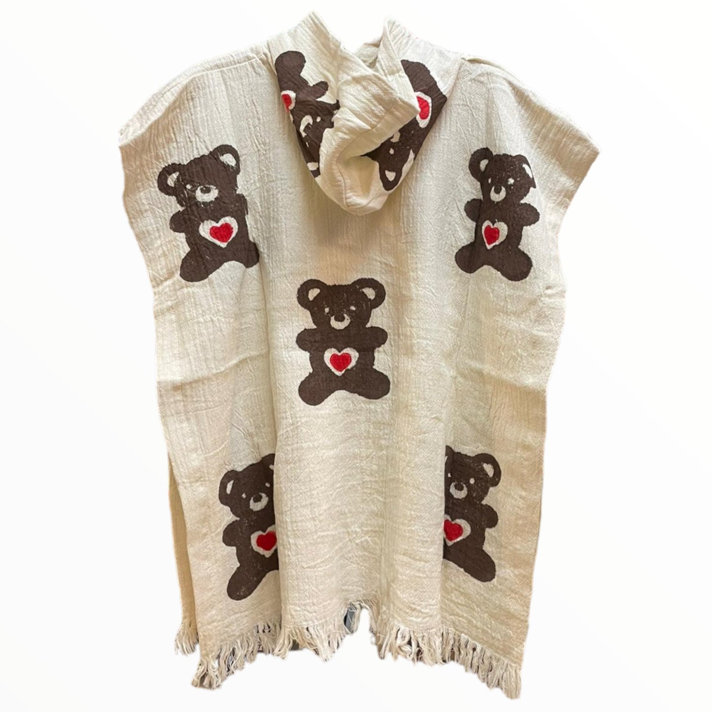 Turkish Towel Kids Poncho