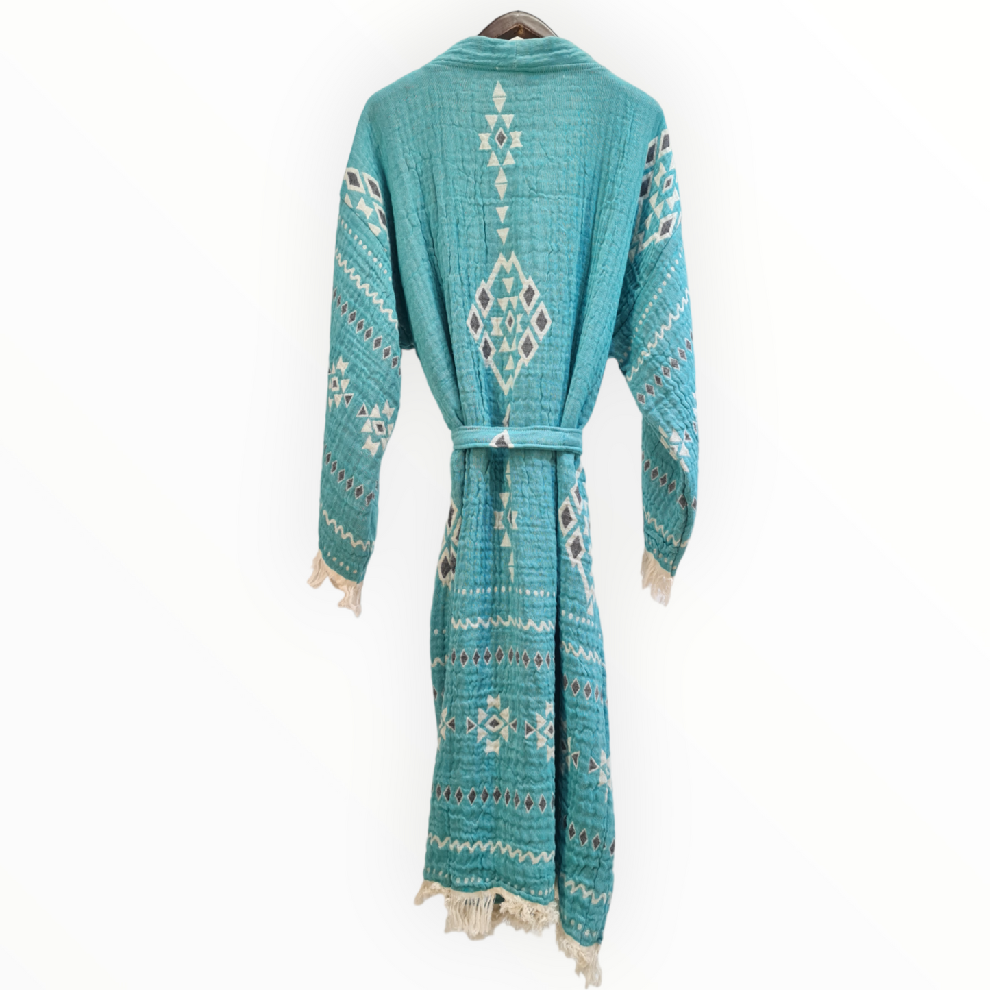 Turkish Towel Turkish Kilim Design Kimono Kaftan Bathrobe