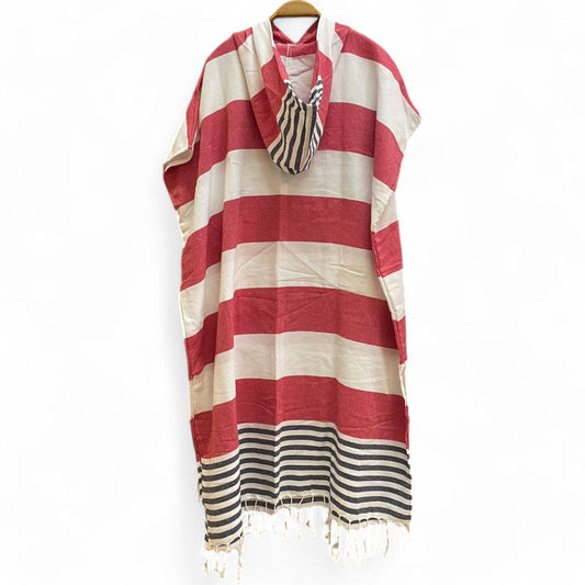 Turkish Towel Surf Poncho, Beach Poncho, Changing Poncho