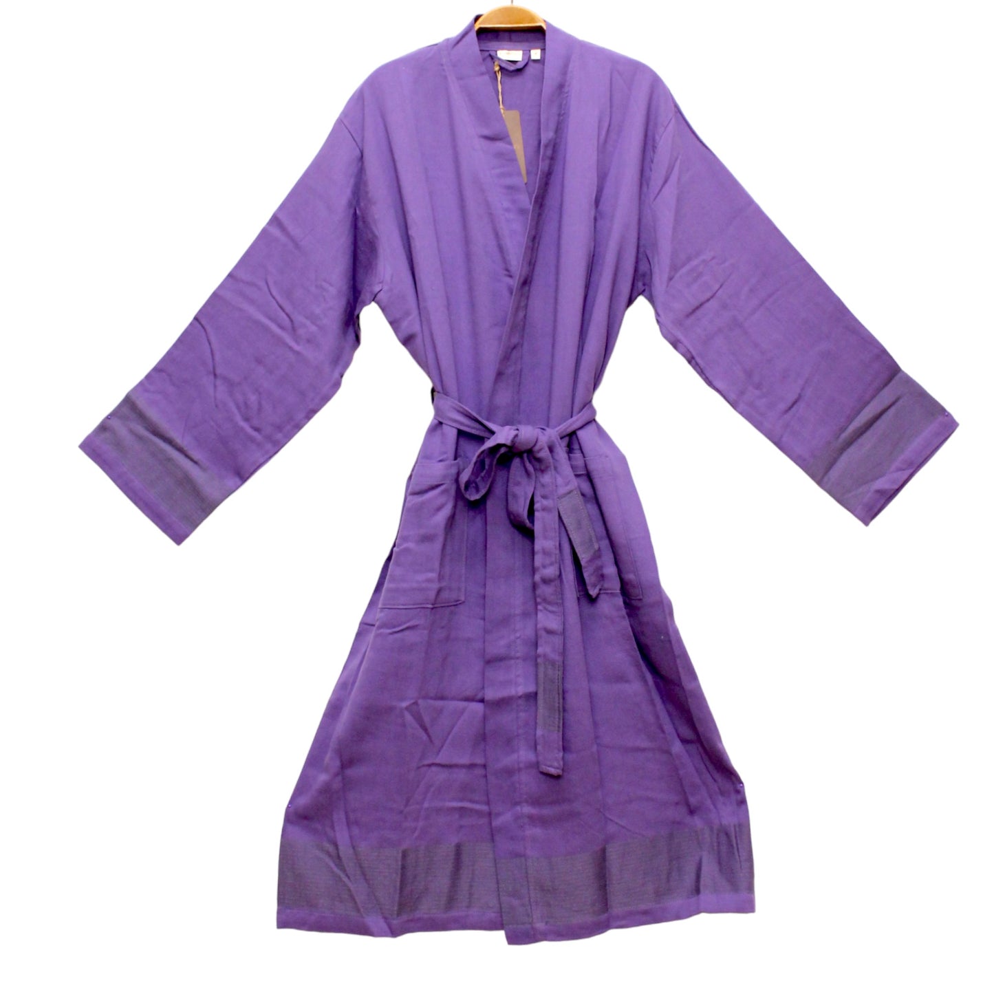 Turkish Towel Unisex Kimono Bathrobe