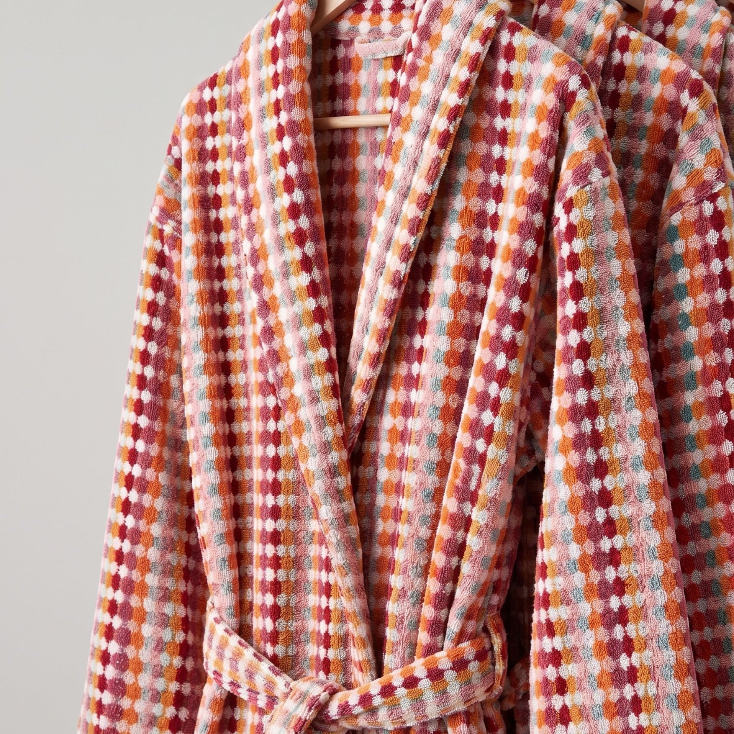 Joy Collection Hooded & Shawl Collar Turkish Terry Bathrobe