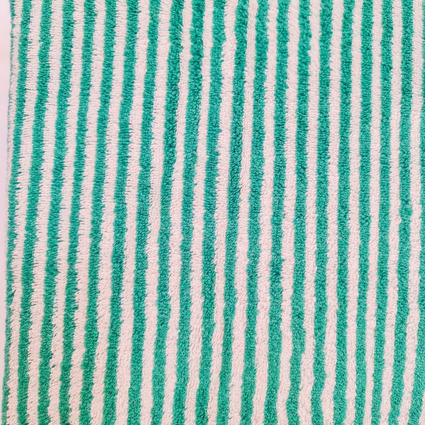 Turkish Hammam Bath Terry Towels Green Stripe