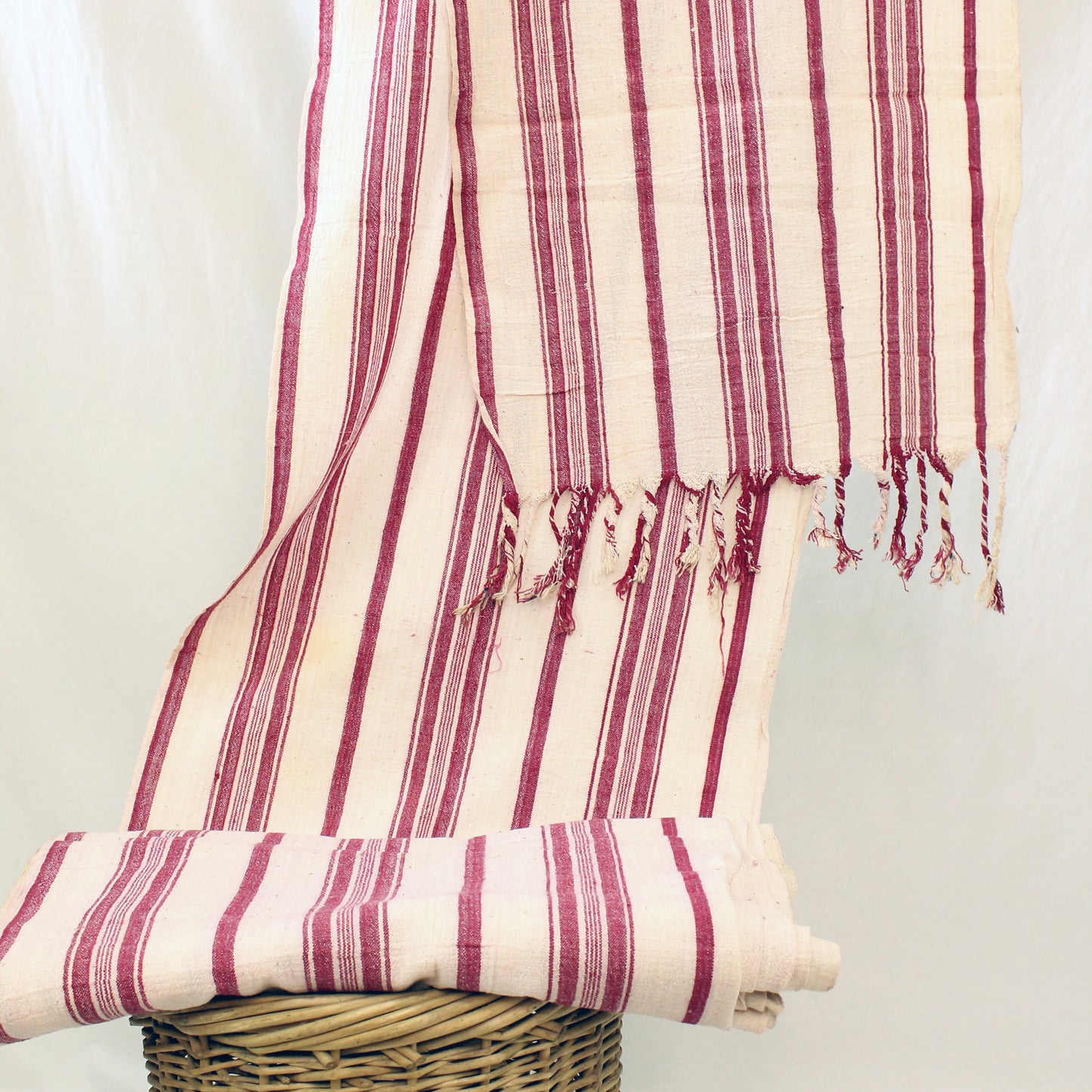Antique Anatolian Stripe Fabric