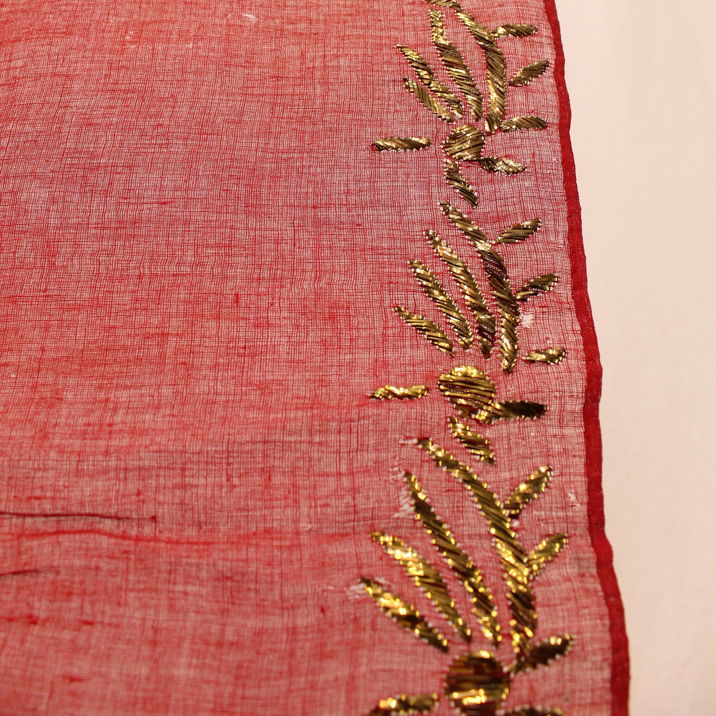Antique Ottoman Metallic Embroidery Dowry Bag Bohca