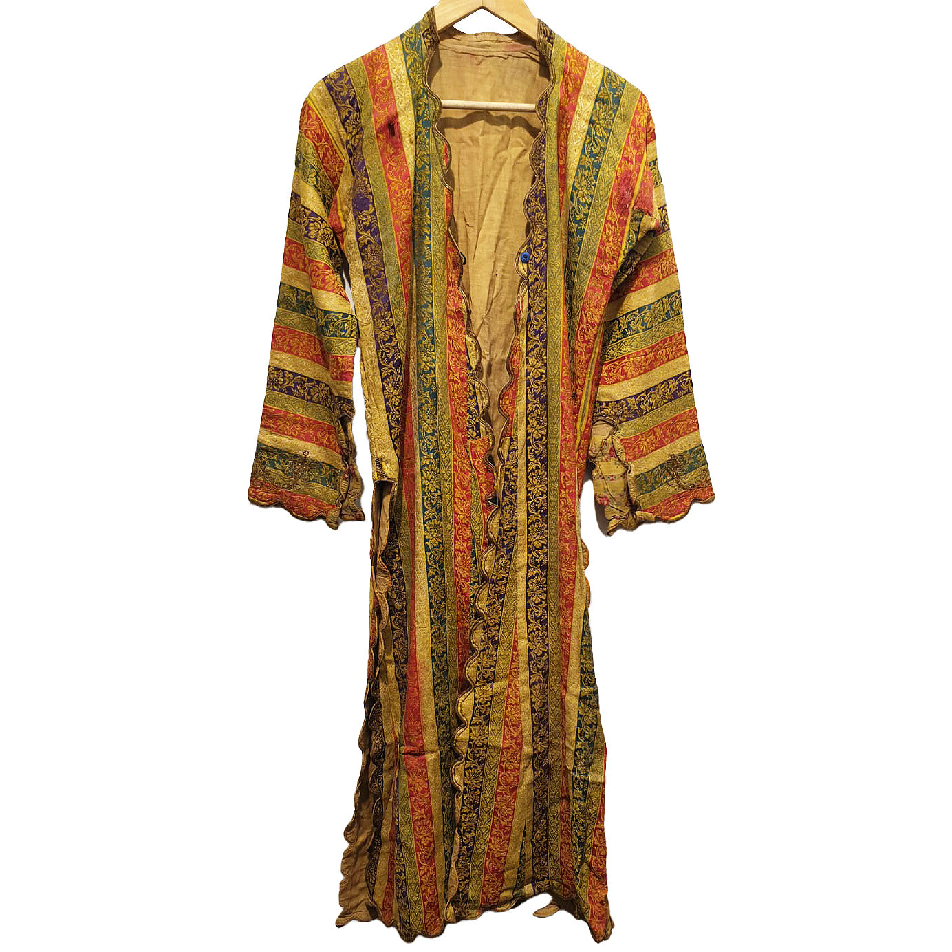 Antique Ottoman Anatolian Dress Üç Etek