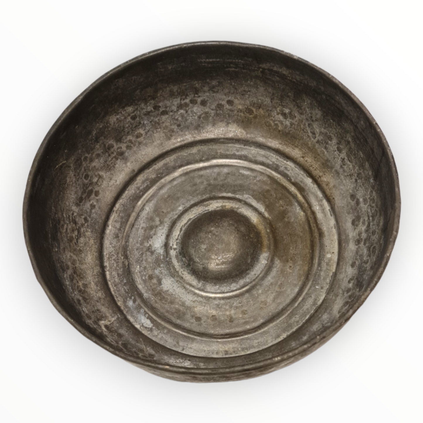Antique Turkish Hammam Bowl - Turkish Bath Copper Bowl with Sand