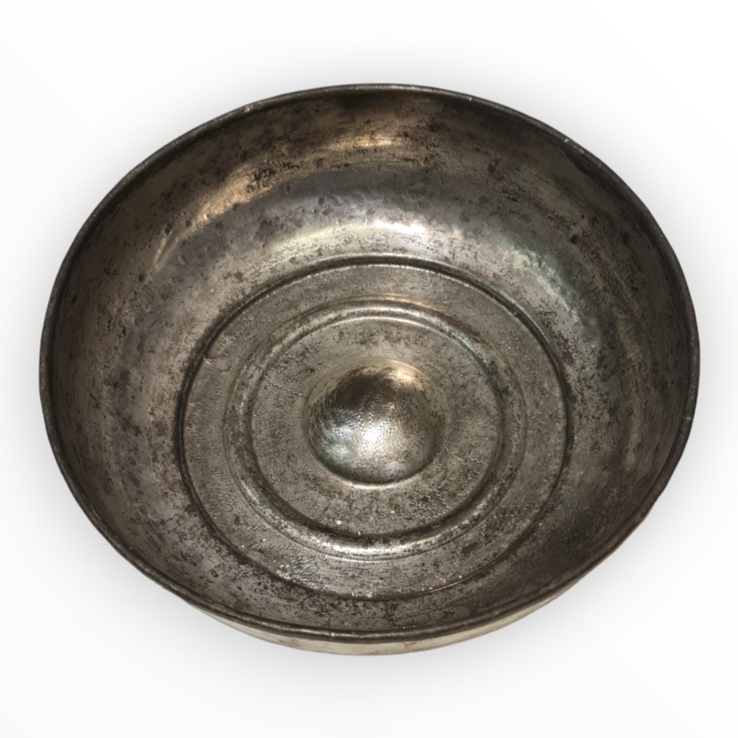 Antique Turkish Hammam Bowl - Turkish Bath Copper Bowl with Sand