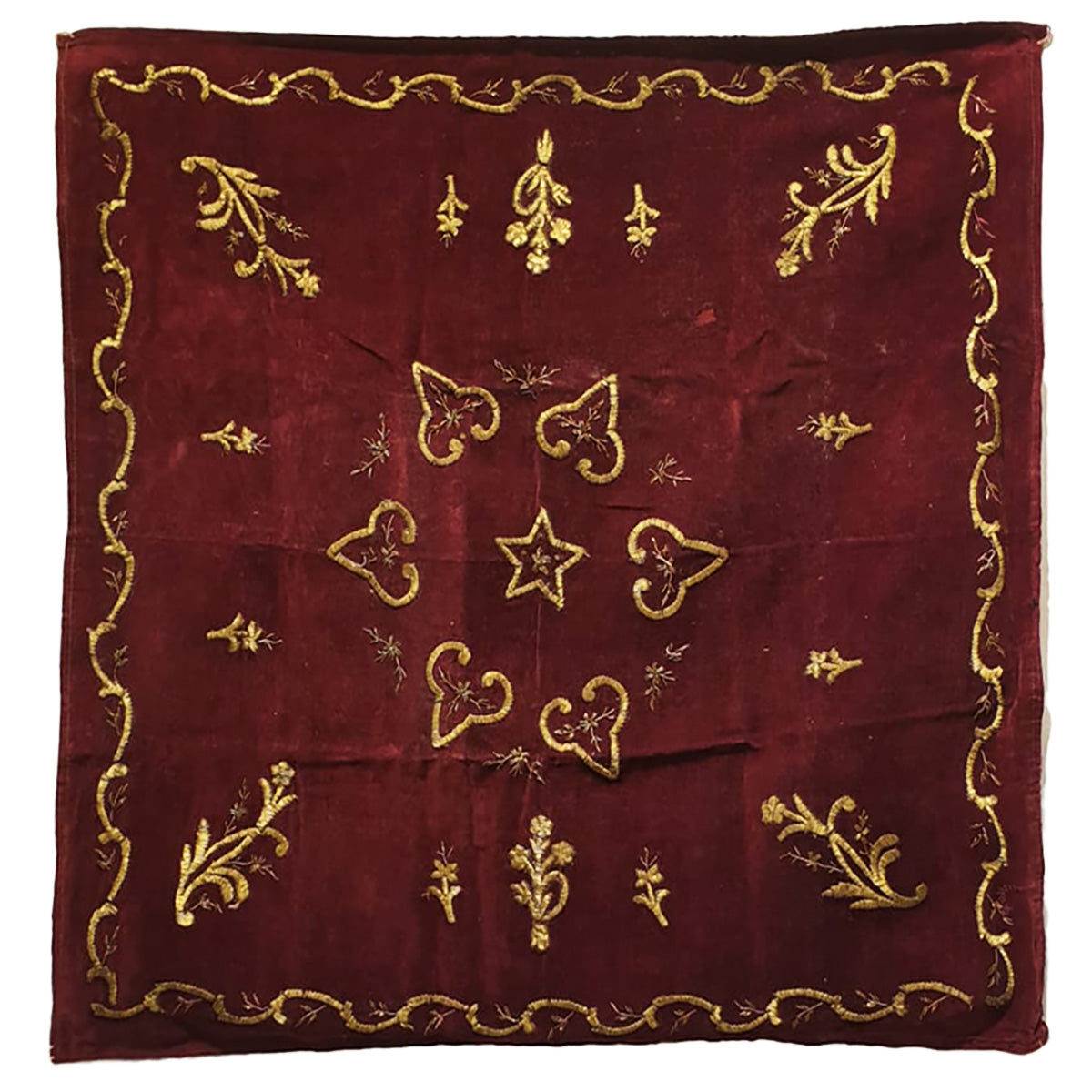 Antique Ottoman Bindalli Hand Embroidery Bohcha