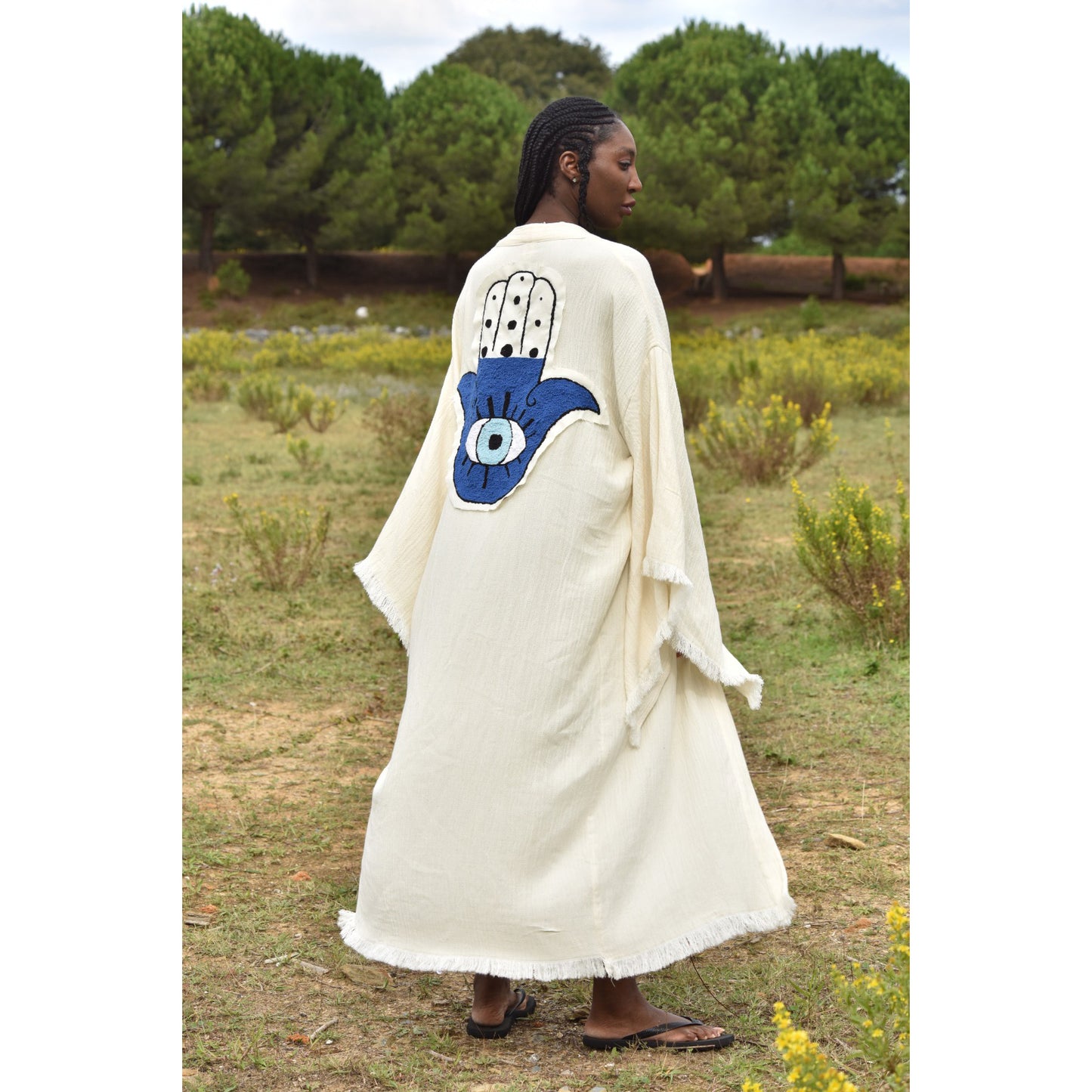 Dervis Kimono Kaftan Natural Cotton