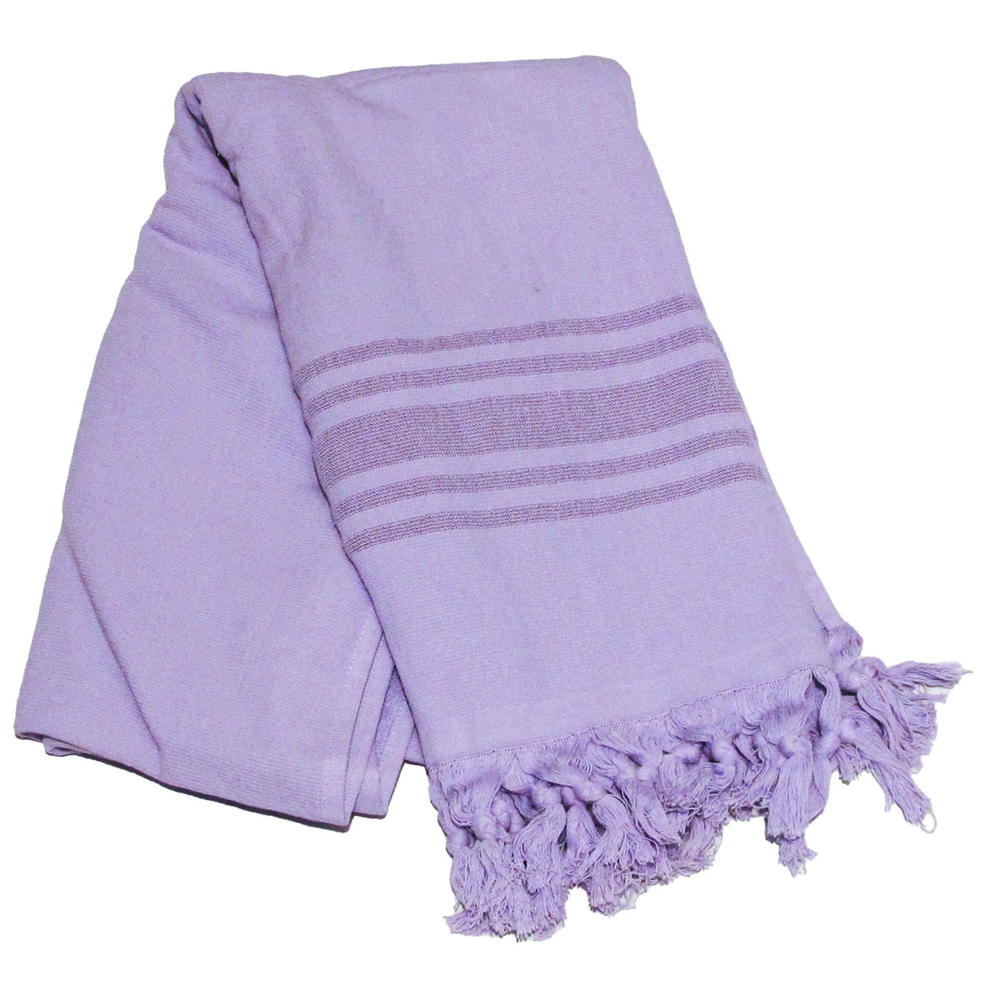 Double Side Lilac Turkish Terry Lightweight Towel