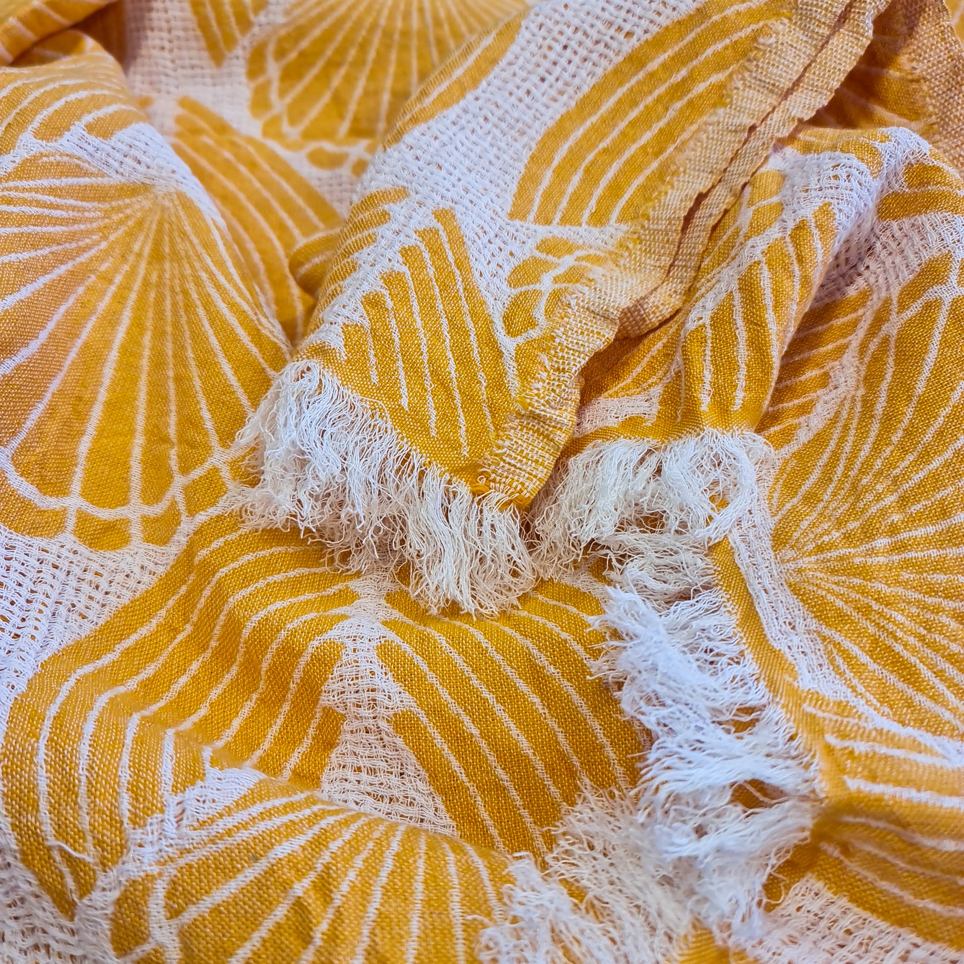 Linen Turkish Towel Pestemal Fish Pattern – Dervis Natural Textile